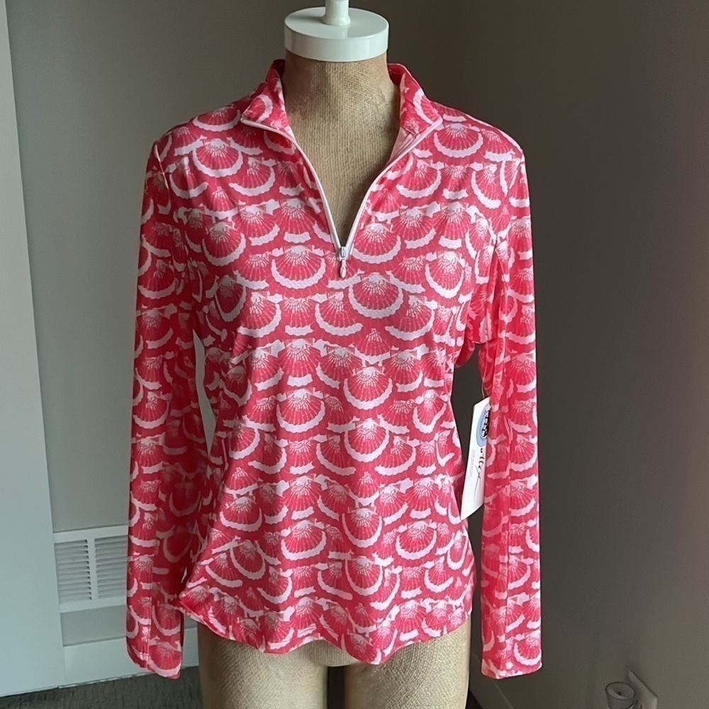 X by Gottex Golf & Tennis Long Sleeve Shirt - Picture 3 of 6